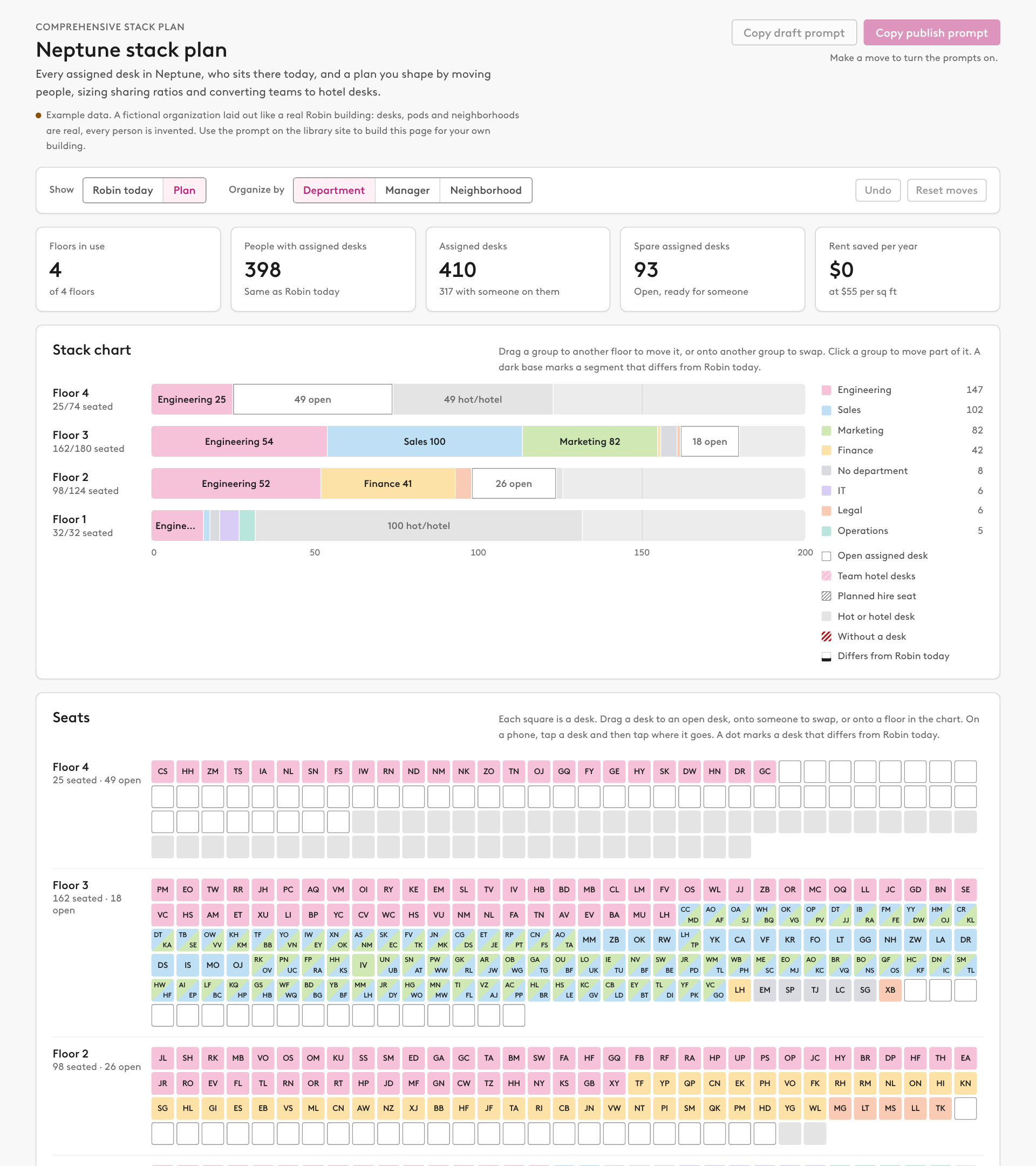 Preview of Comprehensive stack plan